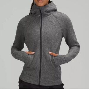 Lululemon Scuba Hoodie Size 8 Medium Heathered Grey